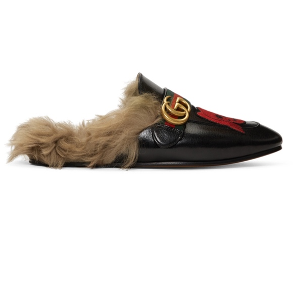 Gucci Black Skull New Princetown Loafers - Picture 3 of 8